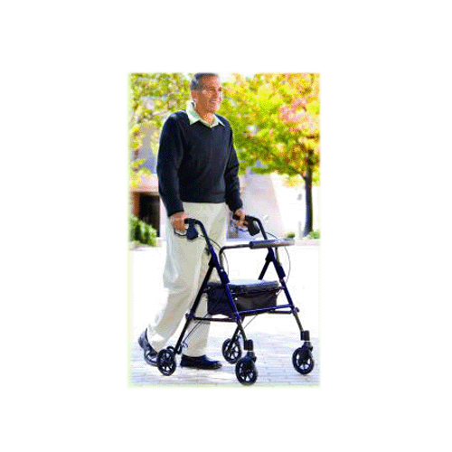 Carex Step n Rest Roller Walker by CAREX HEALTH BRANDS Health
