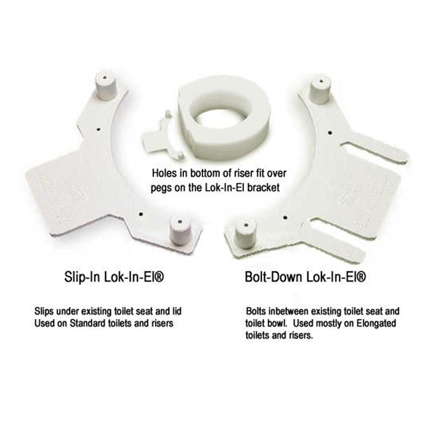 Maddak Total Hip Replacement TallEtte Elevated Toilet Seat by MADDAK