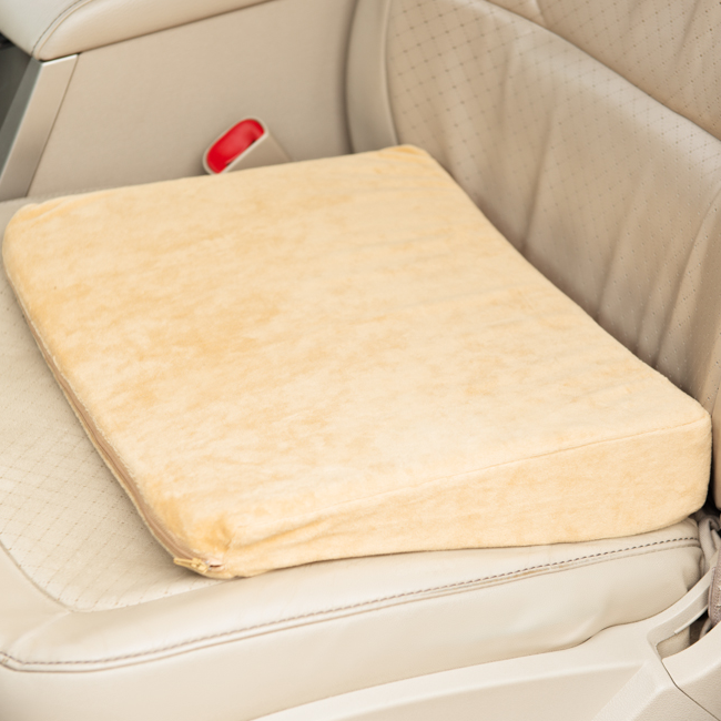 CareActive Memory Foam Seat Riser With Velour Cover by CAREACTIVE