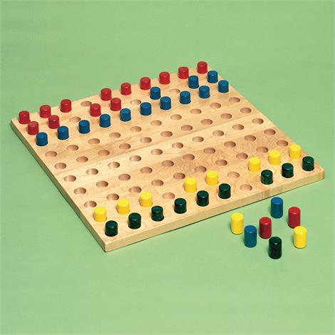 Sammons Preston Pegboard with Colored Pegs,Pegboard with Colored Pegs,Each,8160