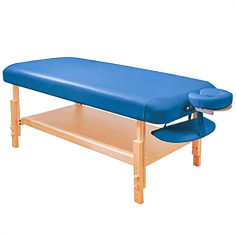 Fabrication Basic Stationary Massage Table,Black,Each,15-3740BLK