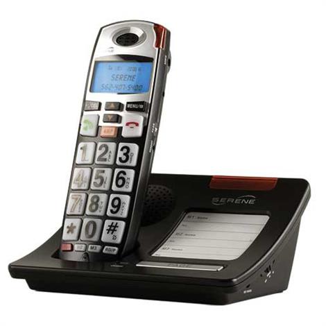 Serene Innovations CL60 Cordless Amplified Phone With Big Buttons And Caller ID,Cordless Amplified Phone,Each,CL-60