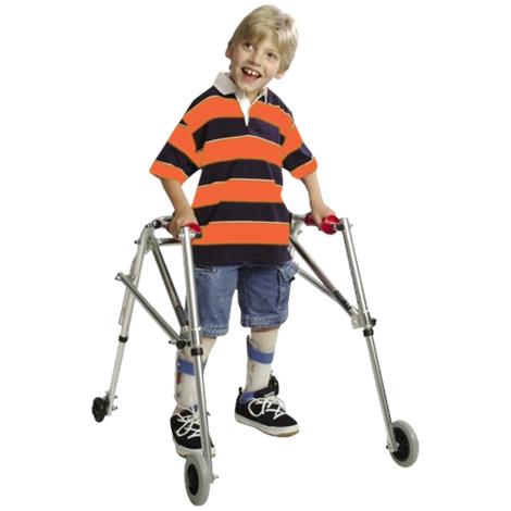 Kaye Posture Control Four Wheel Walker With Installed Silent Rear Wheel For Adolescent,0,Each,W4BRX