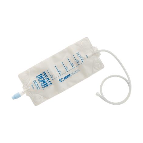 Merit Medical Drainage Depot Bag With Soft Cloth Backing,600mL Volume,20/Pack,FZ624