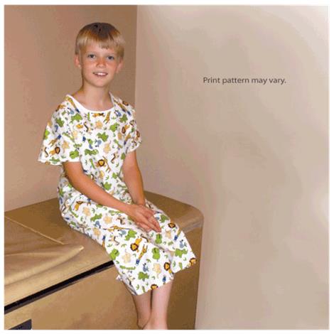 Core Youth Patient Gown,Large/X-Large,Size: 8 to 10,Each,PRO-959