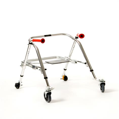 Kaye PostureRest Four Wheel Walker With Seat And Installed Silent Rear Wheel For Adolescent,0,Each,W4HRX