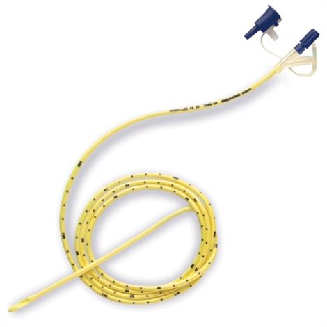 CORFLO Ultra Lite Non-Weighted Nasogastric Feeding Tubes With Stylet,8FR,22" Catheter Length,10/Case,20-9228