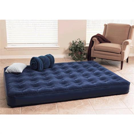 Texsport Deluxe Air Bed with Built In Battery Pump Queen,Air Bed with Built In Battery Pump,Each,22410