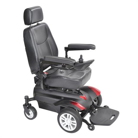 Drive Titan X23 Front Wheel Standard Power Wheelchair,18" x 16" Captain Seat,Full Back,Each,TITAN1816X23