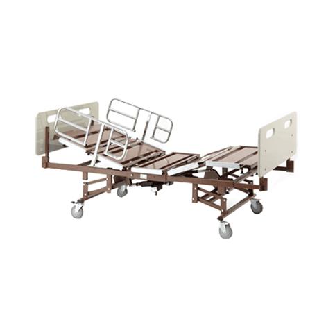 Invacare Bariatric Full Electric Bed with Half Rails and Expandable Mattress,Bariatric Bed Package,Each,BARPKG750-2-1633