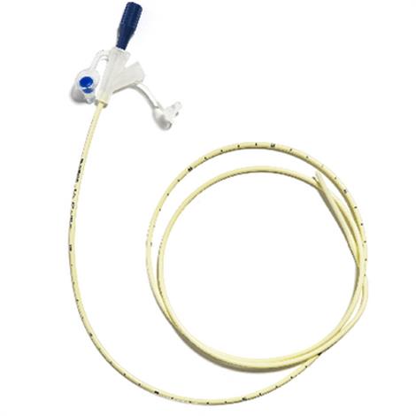 CORFLO Nasogastric/Nasointestinal Feeding Tube With Stylet And Enfit Connector,12Fr,43" Catheter Length,4mm Stoma Length,10/Case,40-7432
