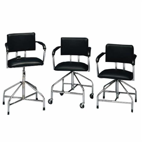 Bailey Whirlpool Chair,Low Boy Whirlpool Chair With Casters,Each,7702