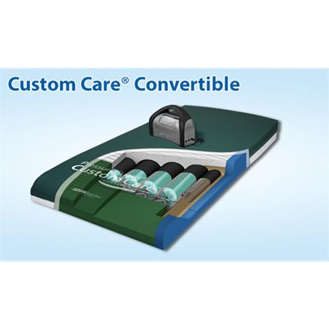Span America PressureGuard Custom Care Convertible Mattress,Mattress With Control Unit,Each,CJ803629-6500