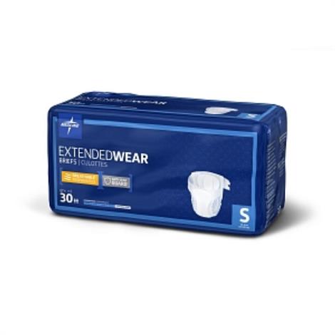 Medline Extended Wear High-Capacity Adult Incontinence Briefs,X-Large,60/Case,MTB80600