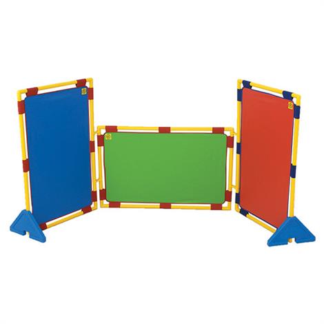 Childrens Factory Rectangular Rainbow PlayPanel Set,30.5" x 47.5",Each,CF900-539