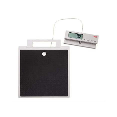 Seca Flat Scale with Cable Remote Display,12.6"W x 2.4"H x 14"D (321mm x 60mm x 356mm),Each,SECA869