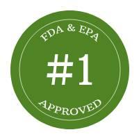FDA and EPA Approved